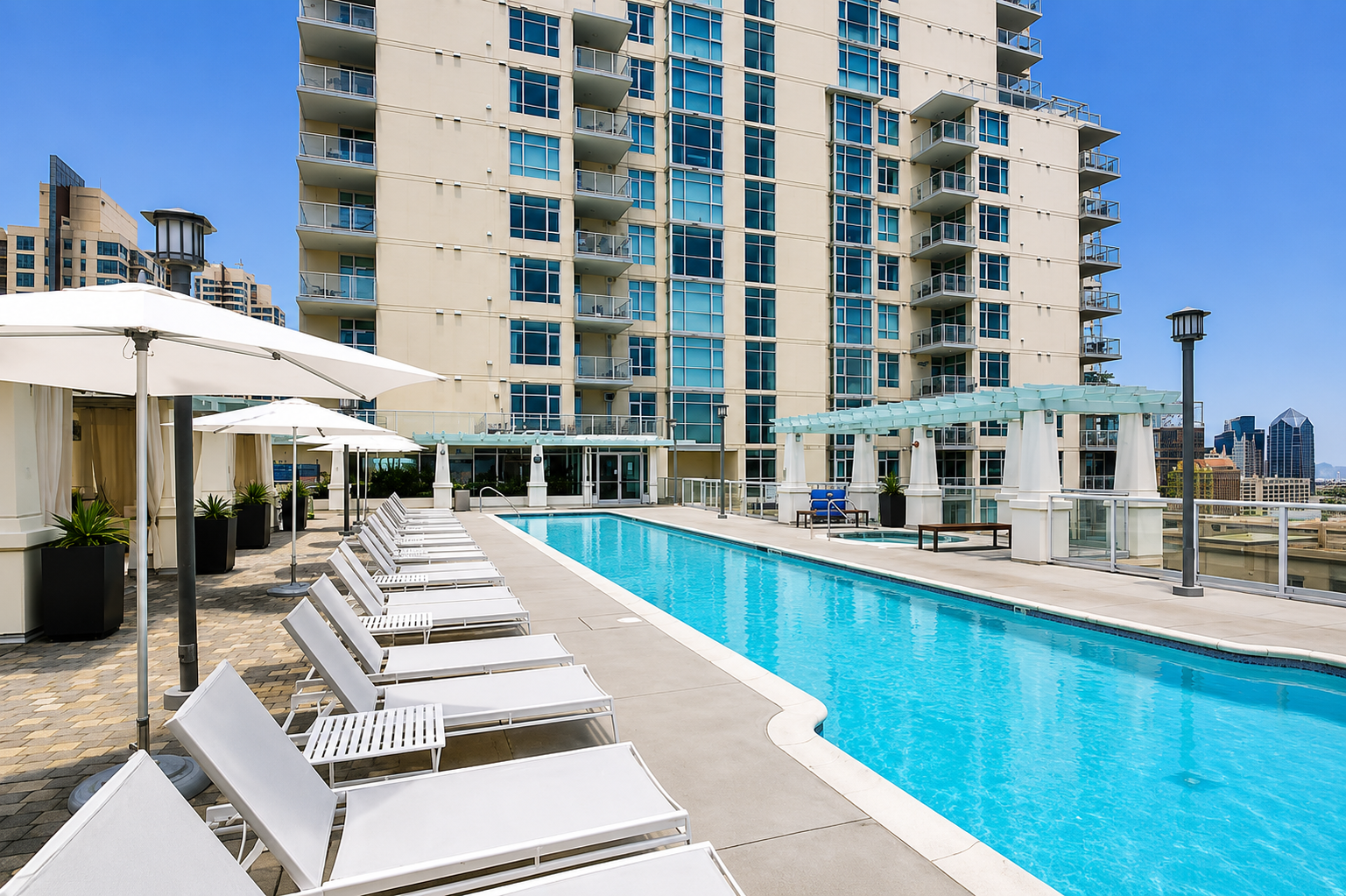 Sunny 2BR/2BA Condo with 2 Parking Spaces in Discovery at Cortez Hill property image
