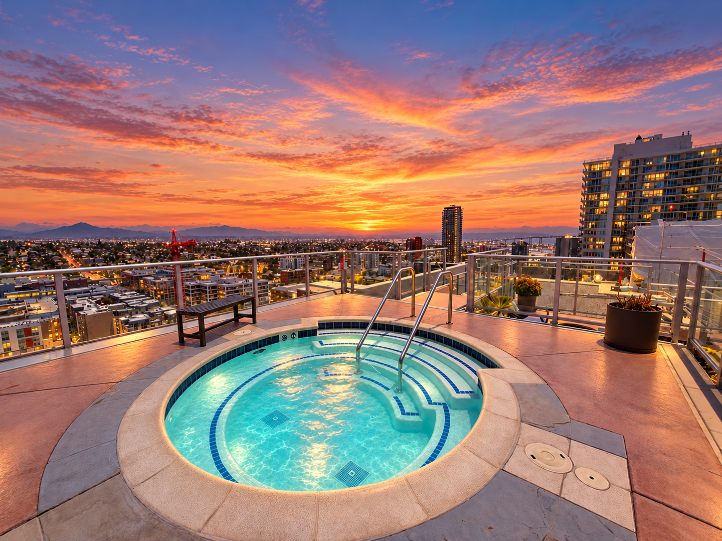 Modern Downtown Loft at Smart Corner with Private Balcony & City Views property image