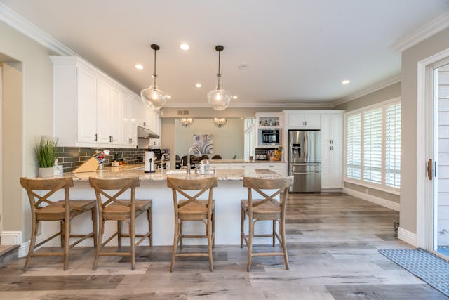 luxurious dining area