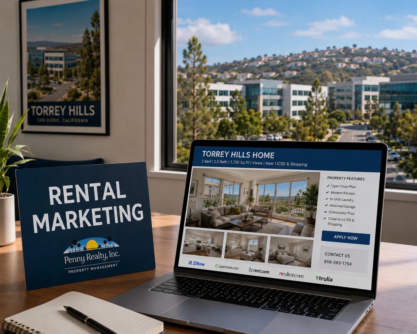 Torrey Hills Rental
				Marketing